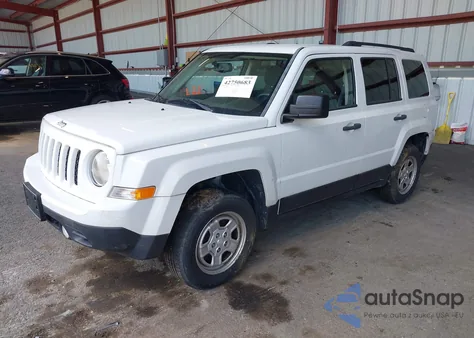 2016 Jeep Patriot Sport z USA, uszkodzony, nr VIN 1C4NJRBB2GD557310